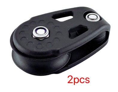 Plastic Black Durable Kayak Pulley