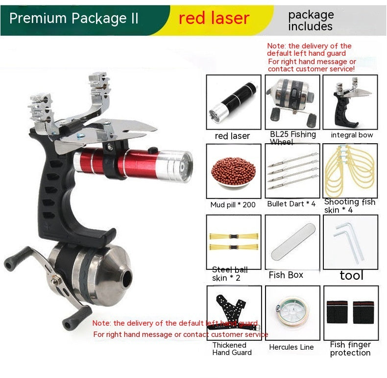 Fish Shooter Infrared Slingshot Fishing Suit - Zalixer