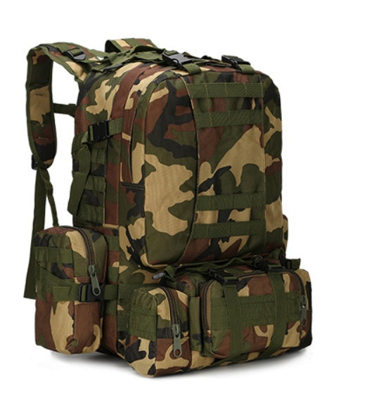 Outdoors Camouflage Tactical Hiking Bacpack - Zalixer