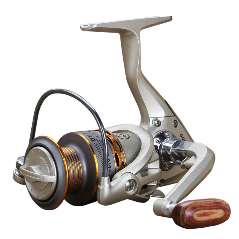 Metal Head Fishing Reel, Fishing Reel, Metal Handle - Zalixer