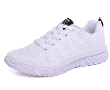 New Style Sports Shoes Women Flying Woven Mesh Women's Shoes Sports Shoes - Zalixer