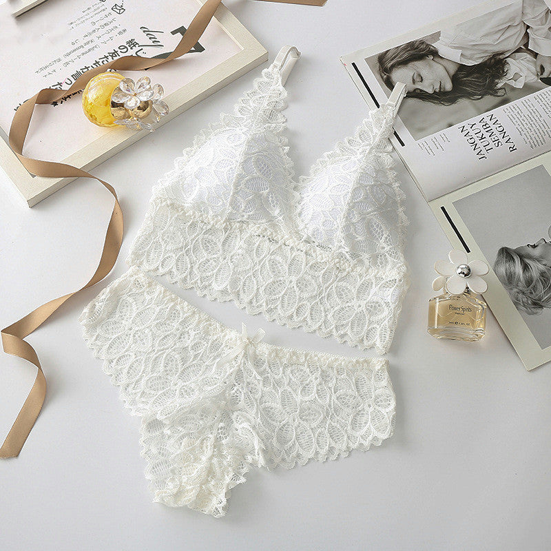Women Lace Bra Sets Seamless Unde - Zalixer