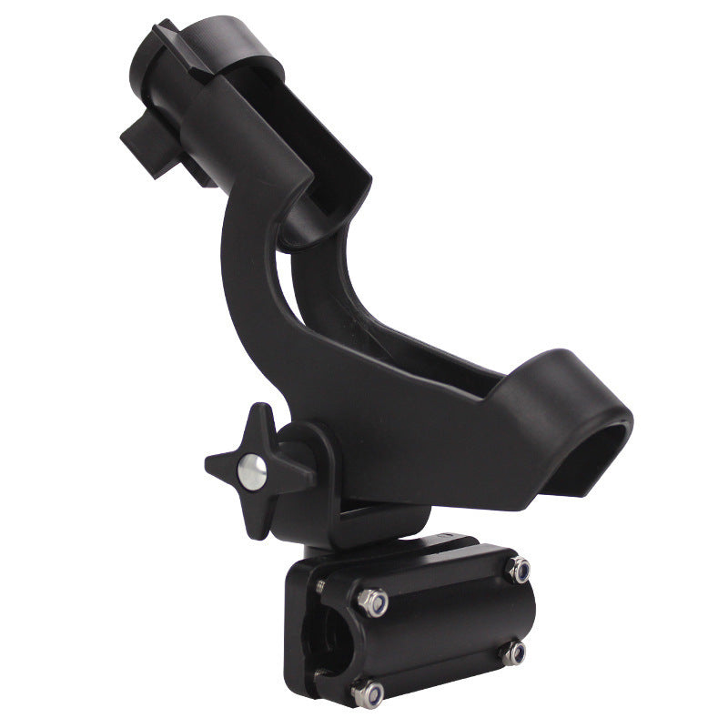 Adjustable Side Rail Mount Kayak Boat Fishing Pole Rod Locking Holder Tackle