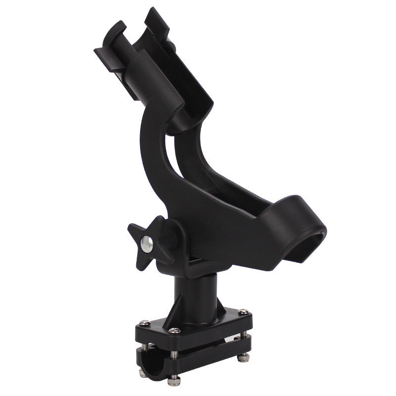 Adjustable Side Rail Mount Kayak Boat Fishing Pole Rod Locking Holder Tackle