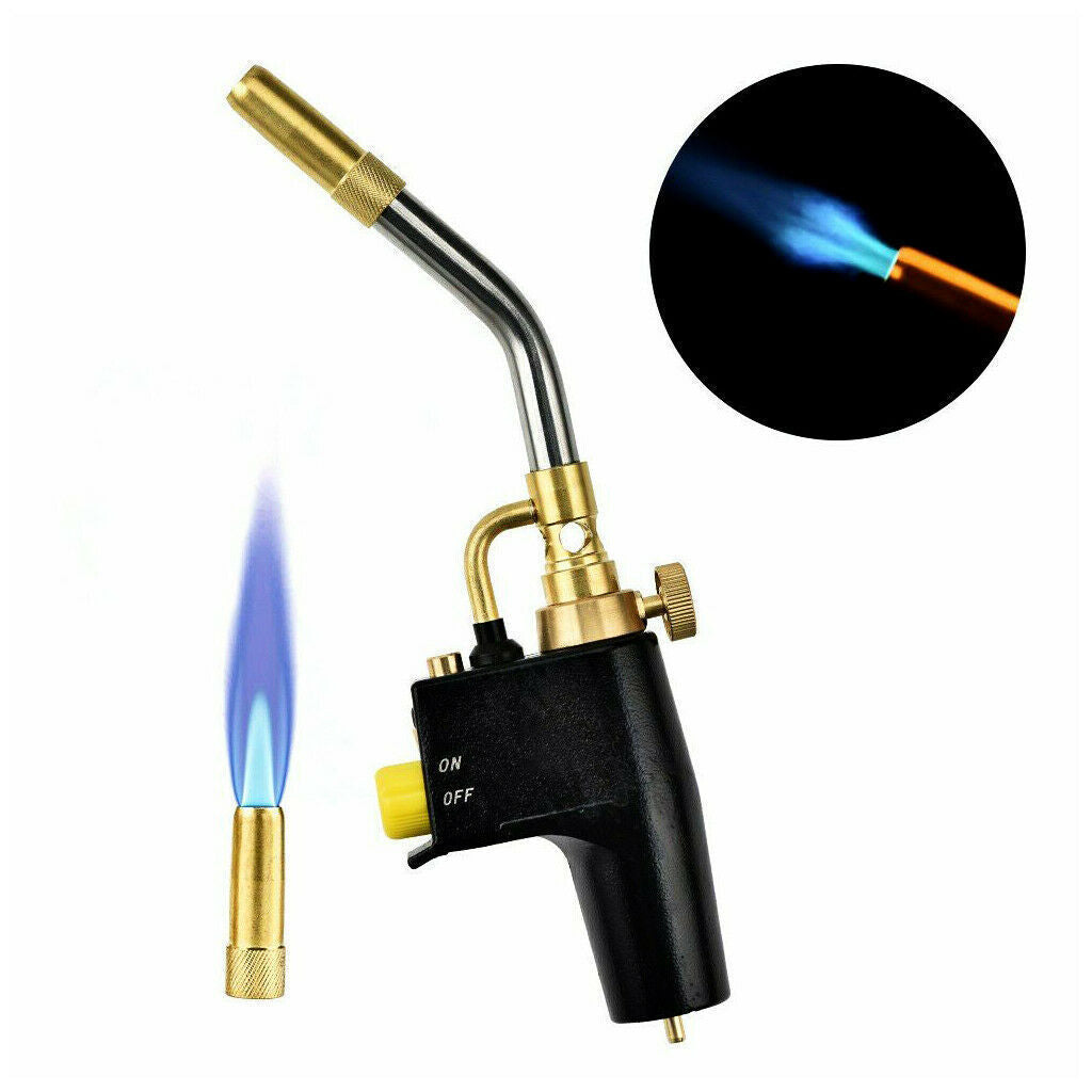 Propane Mapp Gas Blow Torch Welding Soldering Brazing Plumbers Tool 3 Tips GB