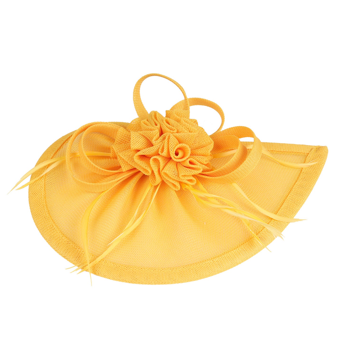 Linen Horse Racing Top Hat Hair Accessories - Zalixer