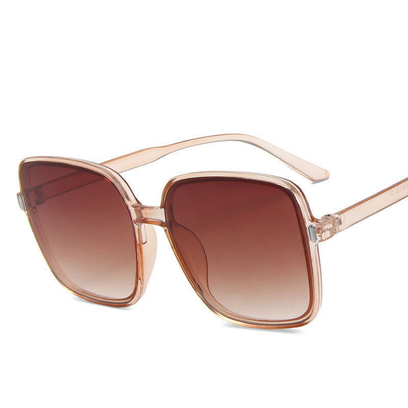Sunglasses Big Square Sunglasses Rice Nail Sunglasses - Zalixer
