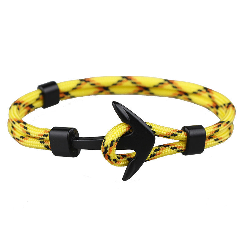 Anchor men's bracelet