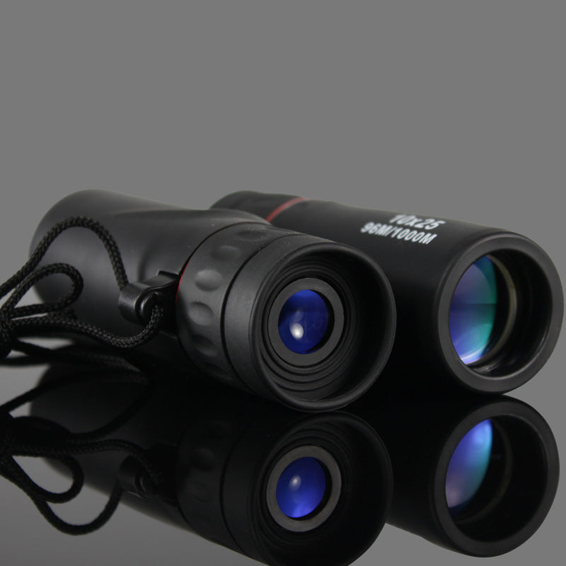Ortable Monocular 10x25 High-definition Night Vision Pocket Mini Photo Single Pass-Through Glasses Outdoors - Zalixer