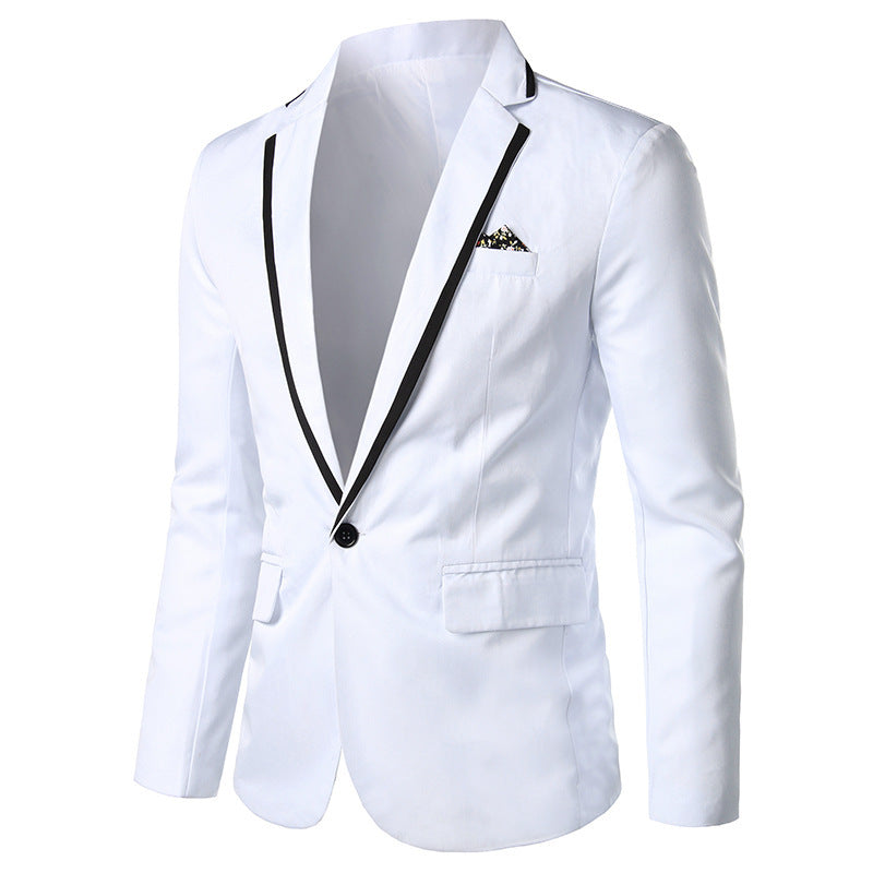 Men's Casual Single Button Suit