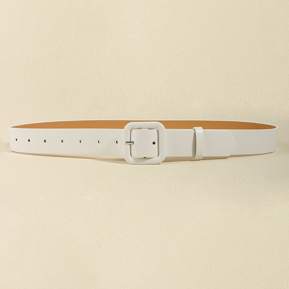 Fashion Personality Women's Wide Belt Simple High Sense Belt Dress Pants Accessories - Zalixer