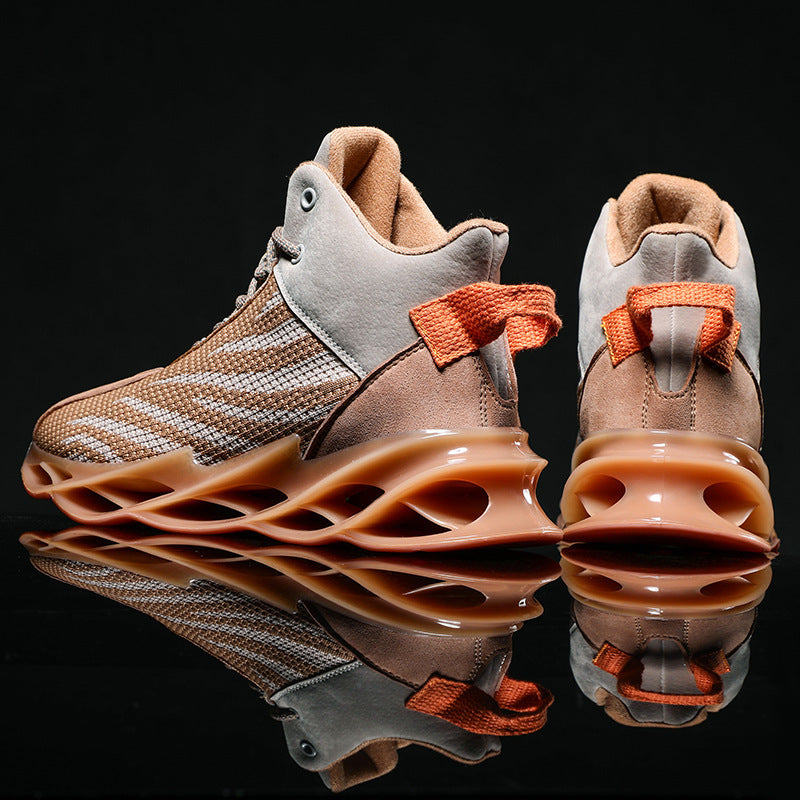 Breathable coconut basketball shoes sneakers - Zalixer