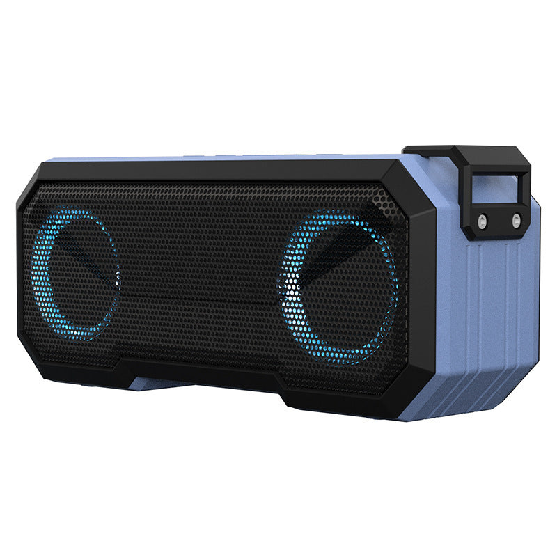 Waterproof Colorful Luminous Outdoor Wireless Speaker With Dual Speakers With Power Bank - Zalixer