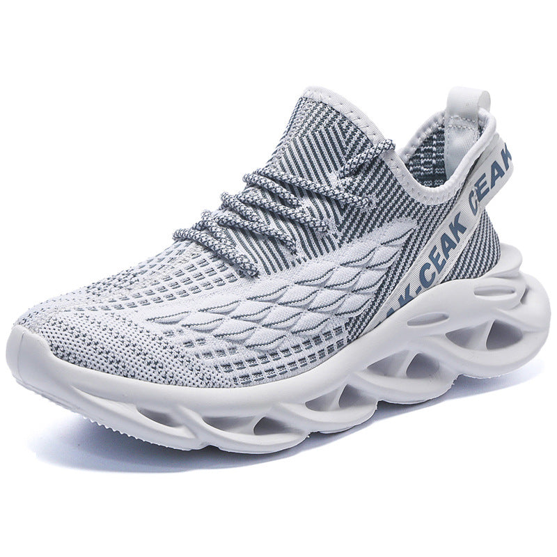Fly Woven Mesh Sports Men's Coconut Shoes - Zalixer