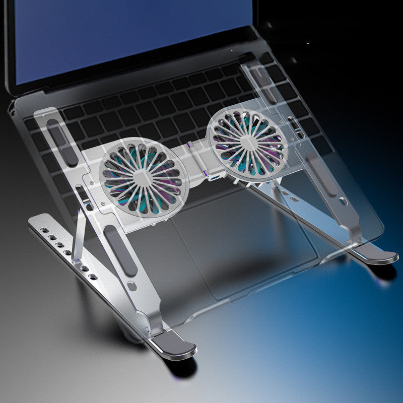 Laptop Stand Aluminum Alloy Cooling Storage Folding - Zalixer
