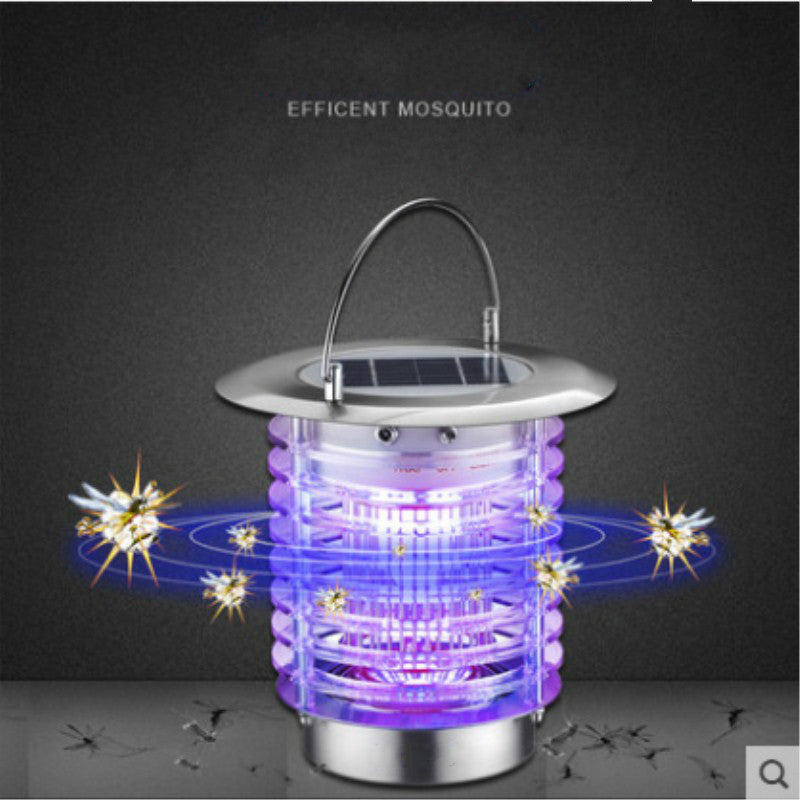 Outdoor camping ultraviolet mosquito trap lamp