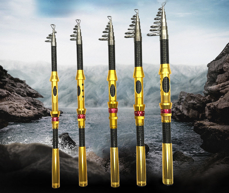 Carbon mini sea otter fishing rod - Zalixer