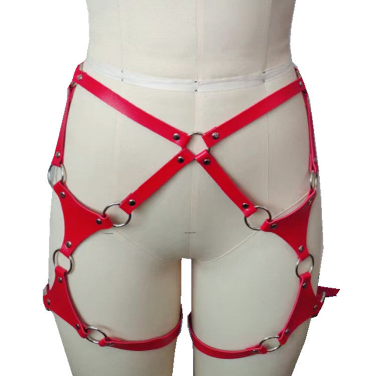 Body Strap Belt One-piece Belt Stage Nightclub Bar Accessories - Zalixer