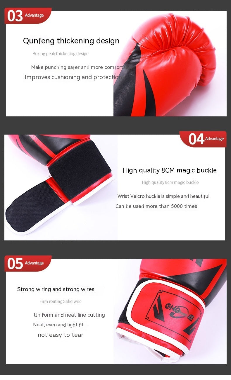 Boxing Sanda Gloves For Training - Zalixer