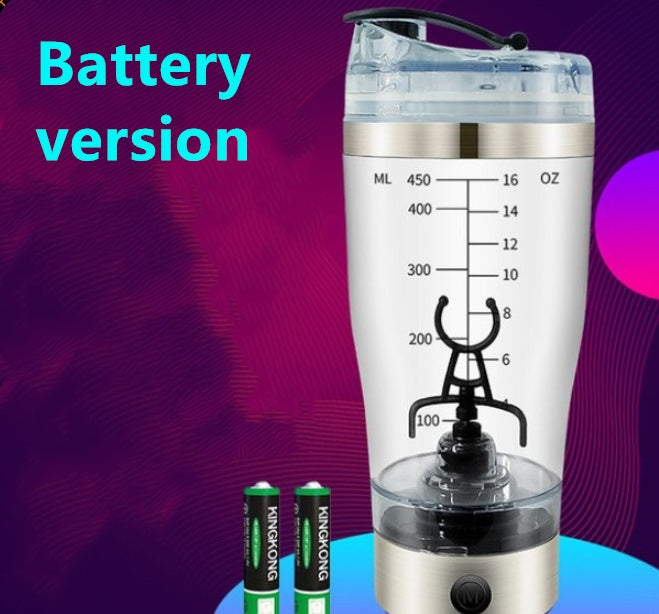 USB Electric Protein Shake Stirrer Bottle - Zalixer