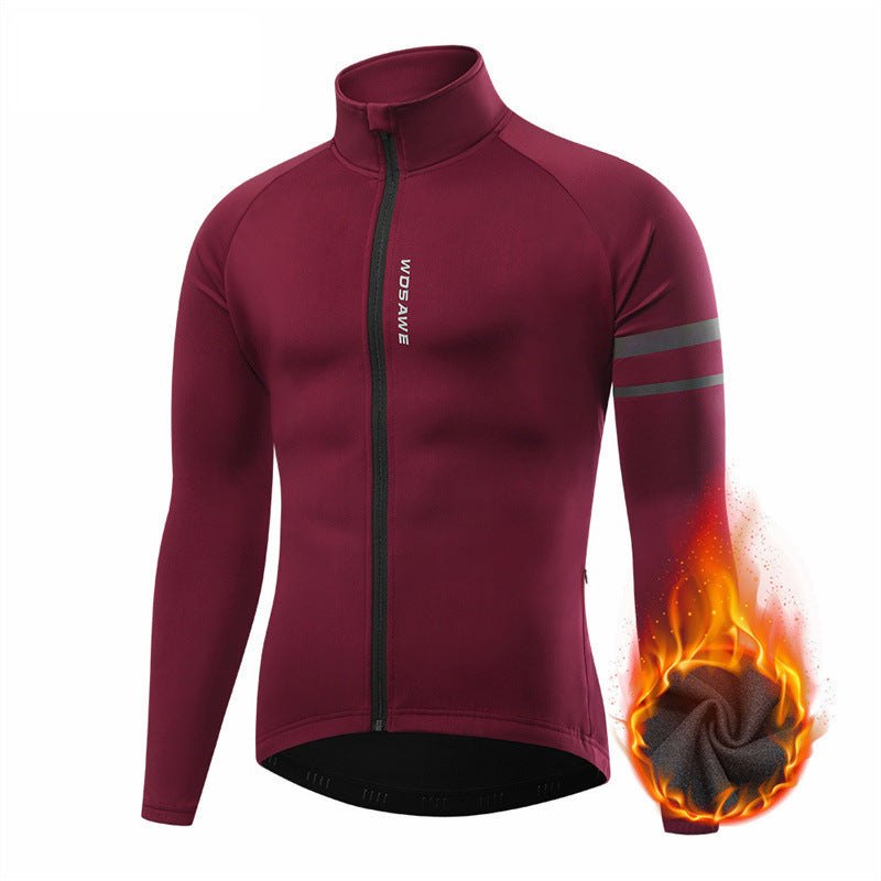 Men's Outdoor Off-road Mountain Sports Fleece Cycling Clothing - Zalixer