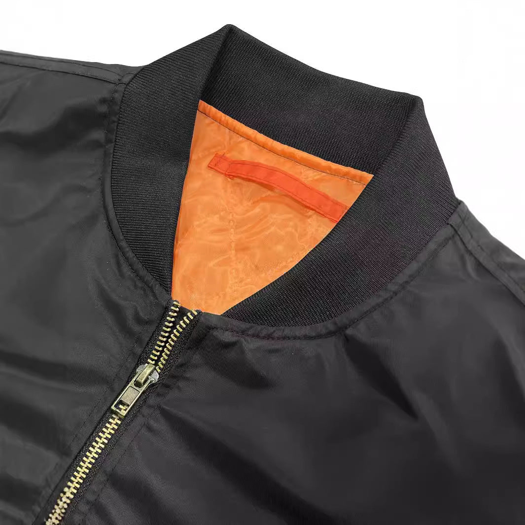 Mens New Spring Autumn Baseball Jacket