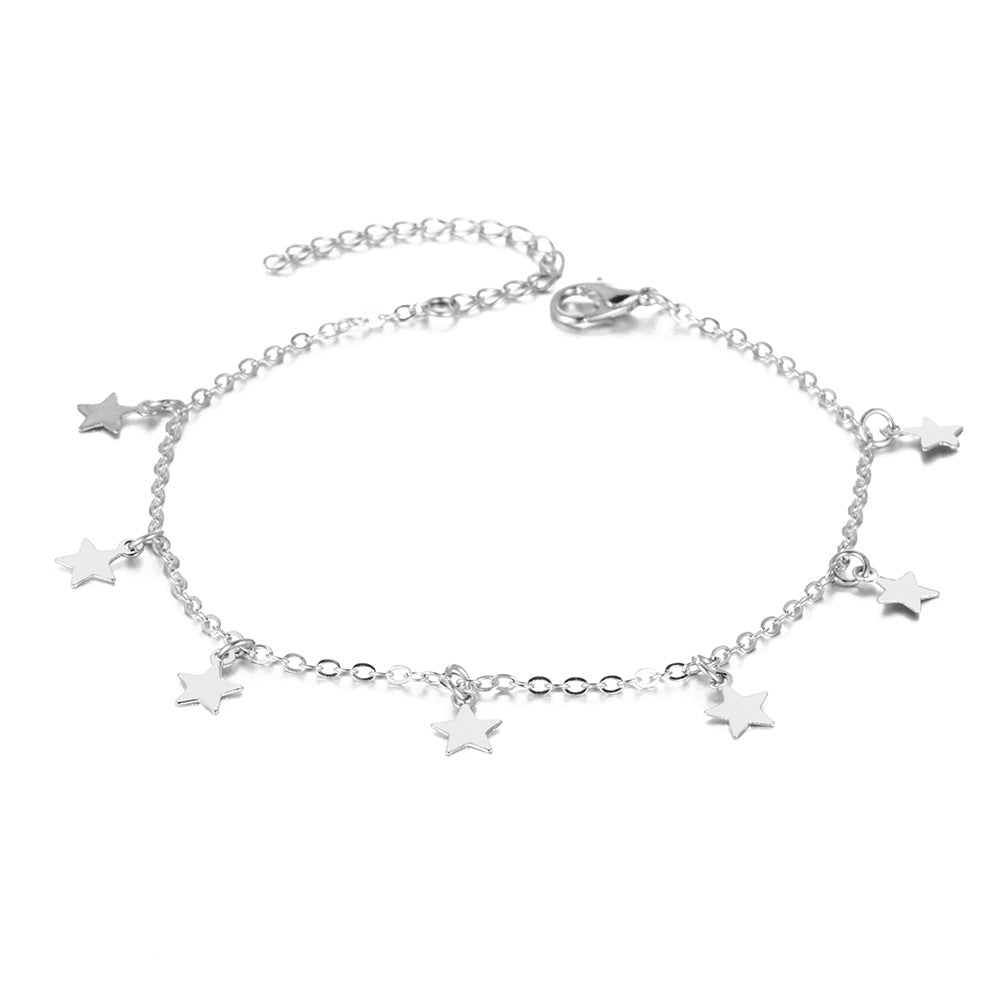 Simple Star Fashion Anklet Jewelry - Zalixer