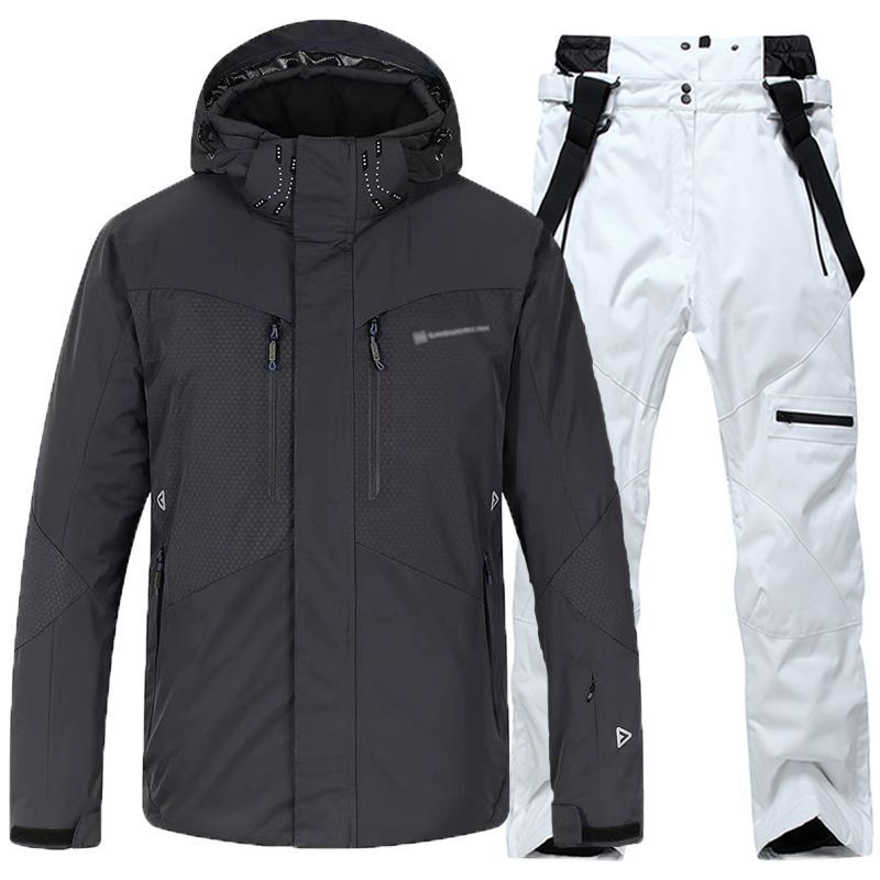 Men's Winter Waterproof Padded Warm Ski Suit