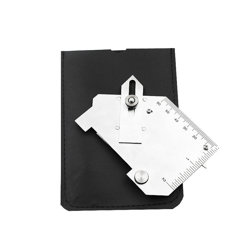 Cam-type Fillet Gauge Stainless Steel Welding Inspecting Ruler