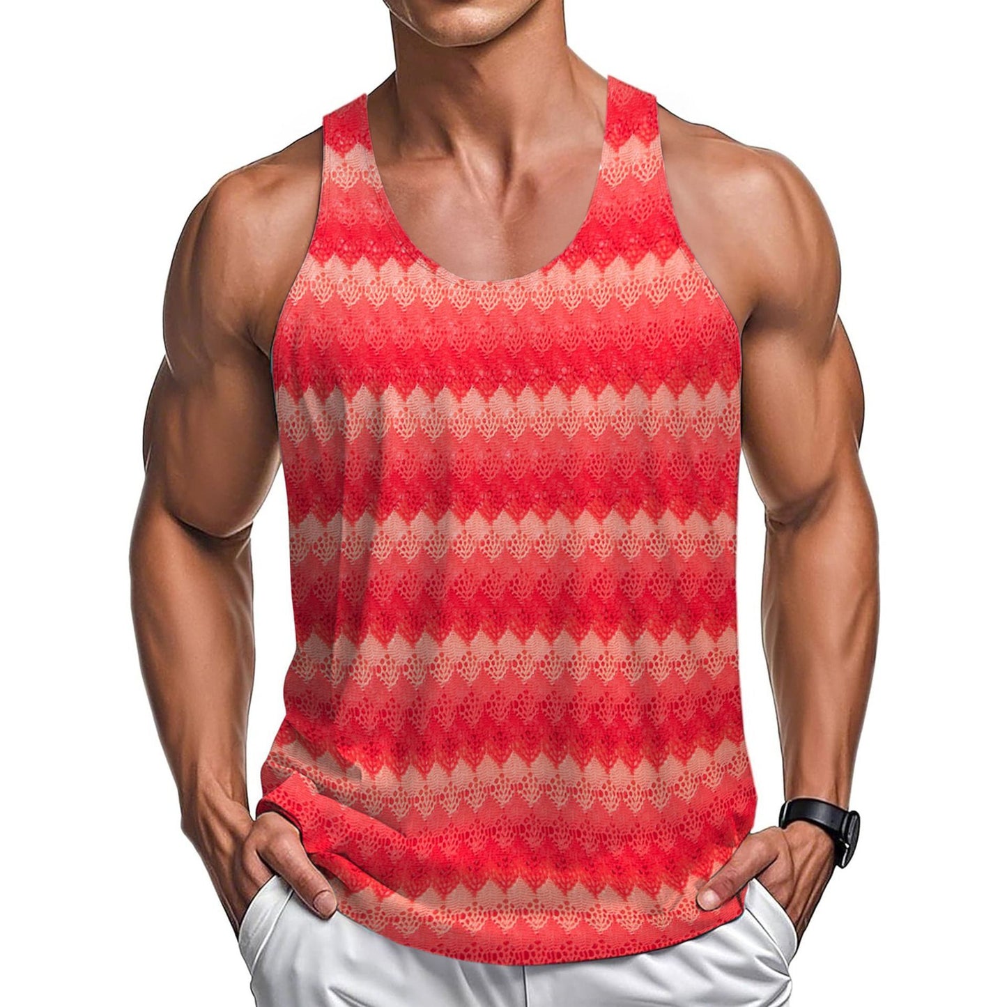 Casual Loose Men's Clothing Summer Lightweight Sports Fitness Vest