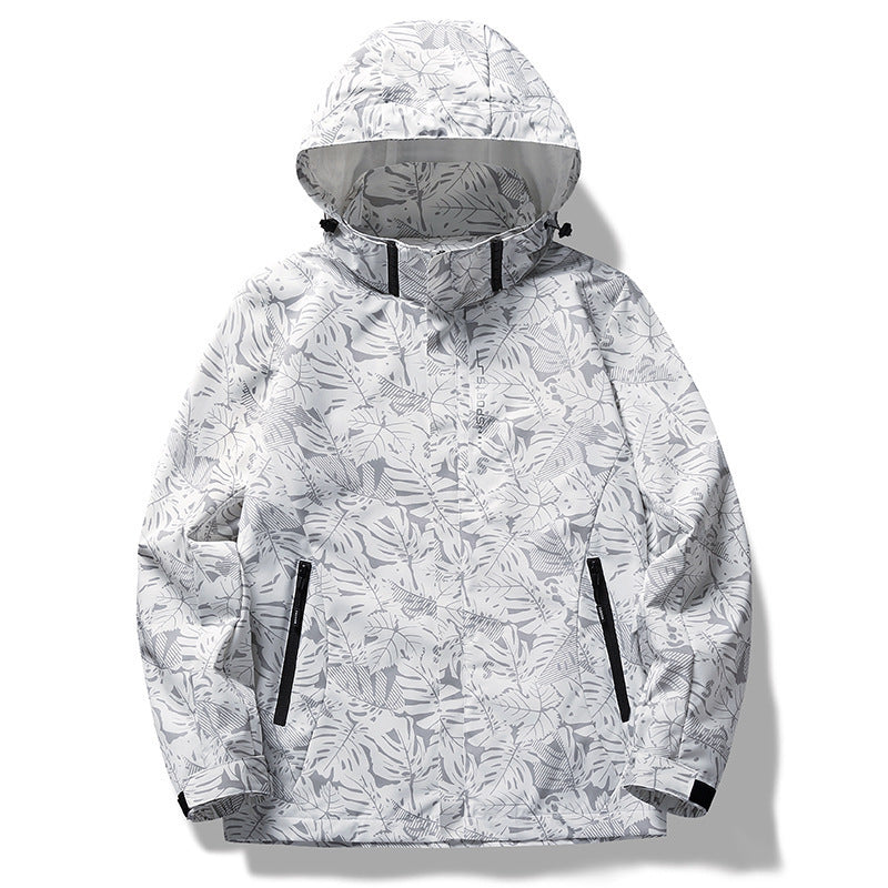 Casual Camouflage Shell Jacket