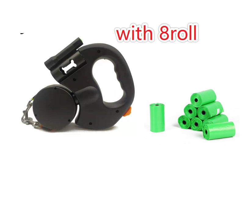 Dual Retractable 360 Swivel Dog Leash