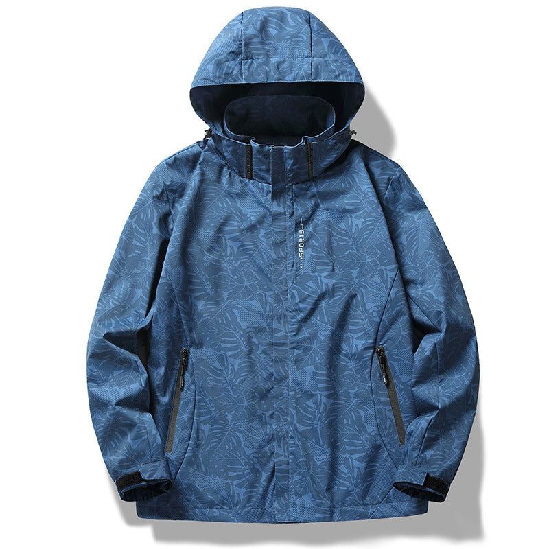 Casual Camouflage Shell Jacket