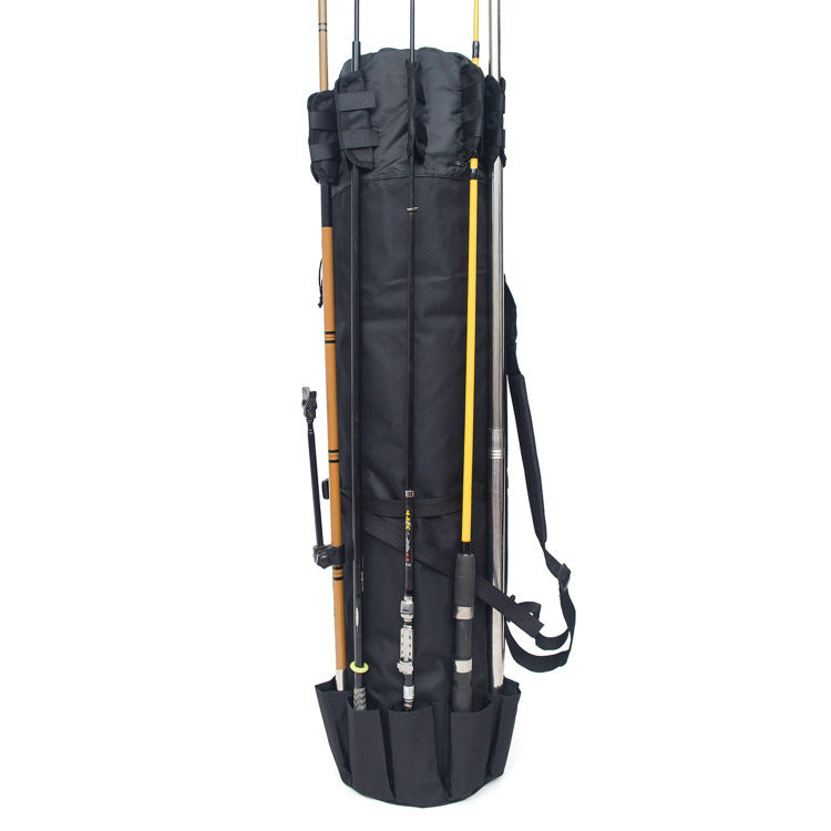 Fishing Rod Fishing Gear Cylindrical Fishing Bag - Zalixer