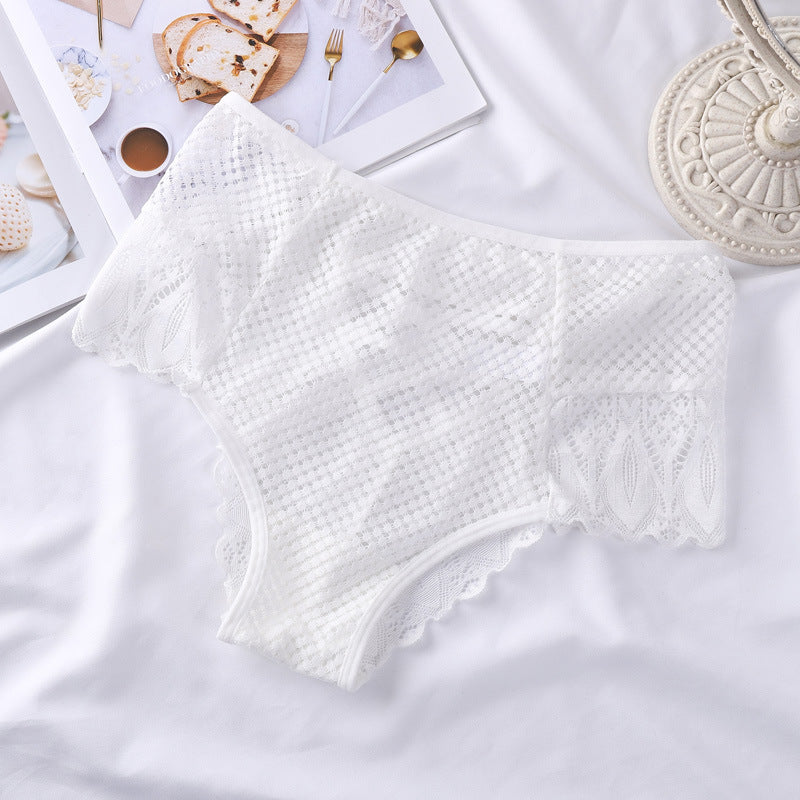 Women's Panties Lace Cross Strap Briefs - Zalixer