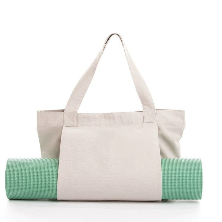 Womens Yoga Canvas Organizer Large Capacity  Can Be Carried On The Shoulder Or Held In Hand - Zalixer