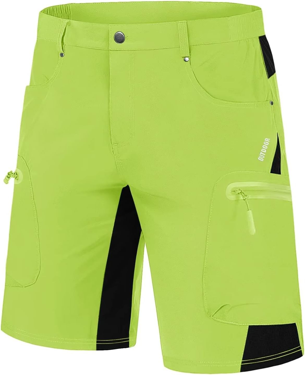 Men's Outdoor Mountaineering Shorts Multi-pocket Casual Cargo Shorts - Zalixer
