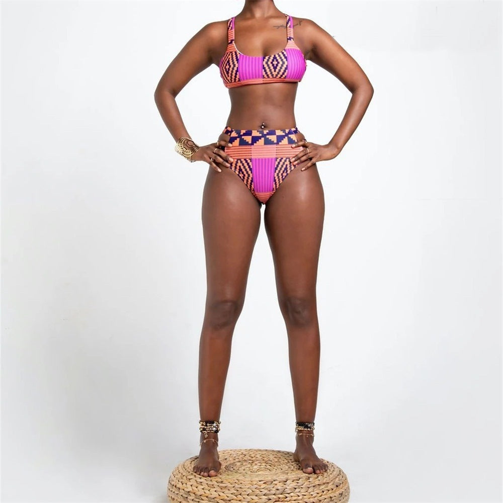Latin America European Black Bikini Swimsuit - Zalixer