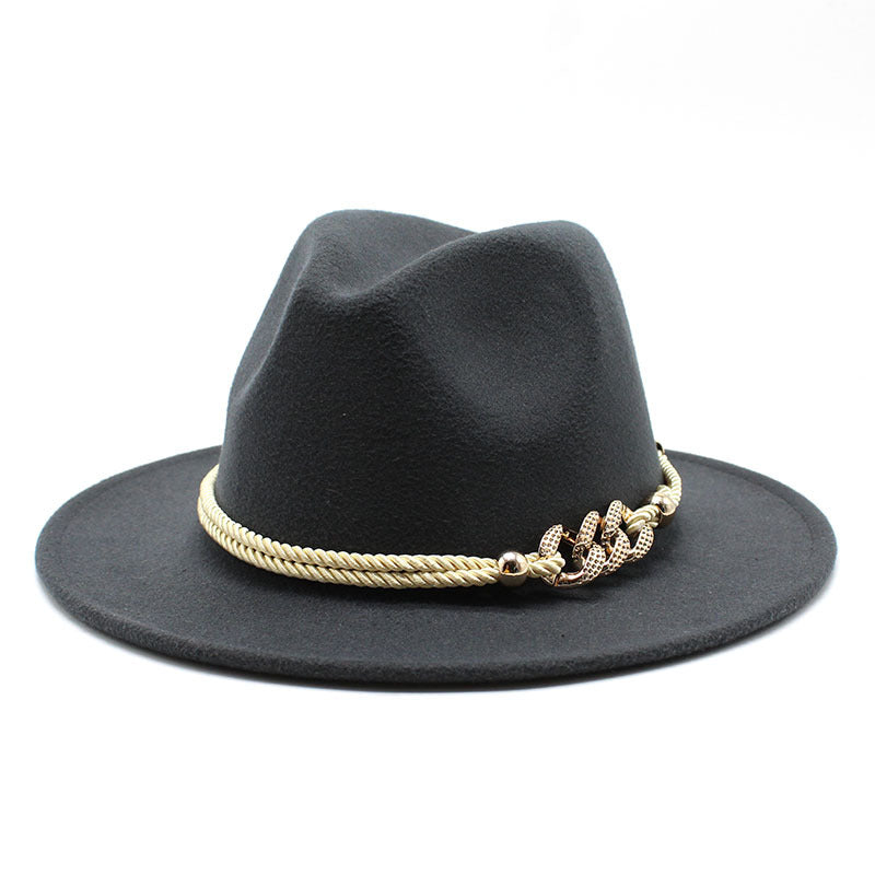 Women's Fedora Hats British Vintage Accessories - Zalixer