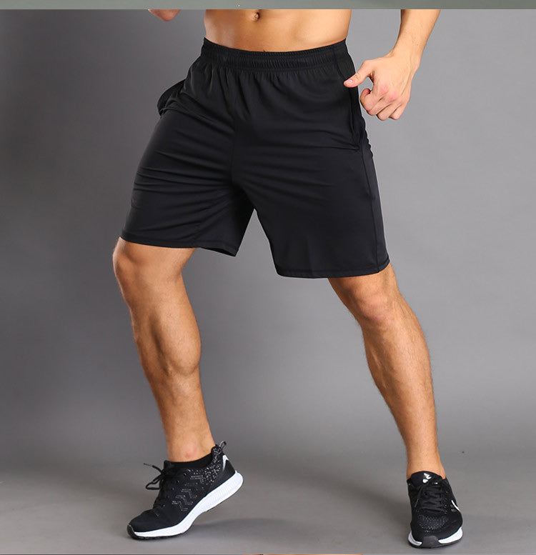 Sports Running Shorts Fitness Training Elastic Lace Shorts - Zalixer