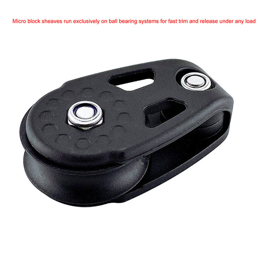 Plastic Black Durable Kayak Pulley
