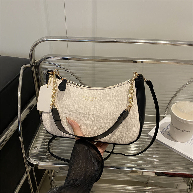 Fashionable Solid-Color Womens Shoulder Crossbody Bag - Zalixer