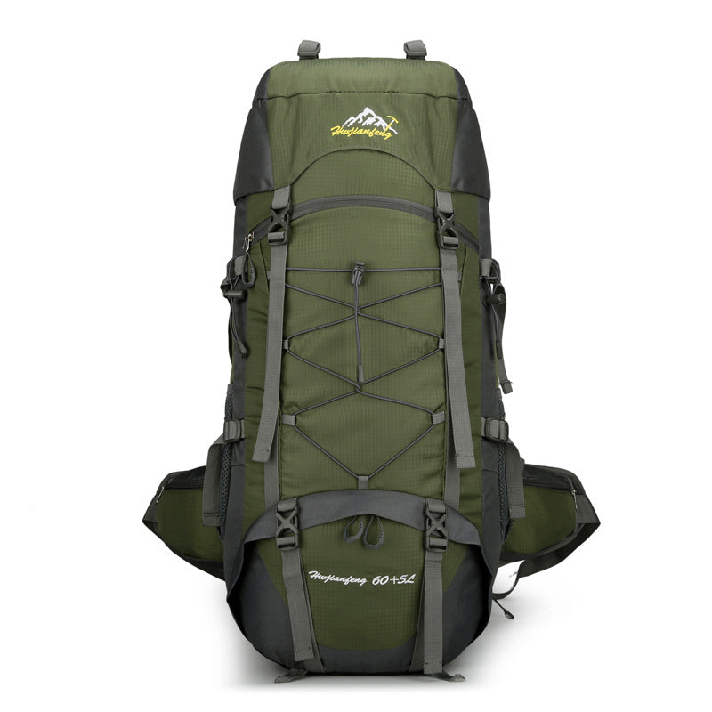 New Outdoor Mountaineering Bag For Men 65L Large Capacity Lightweight Waterproof Professional Hiking Camping Backpack For Women