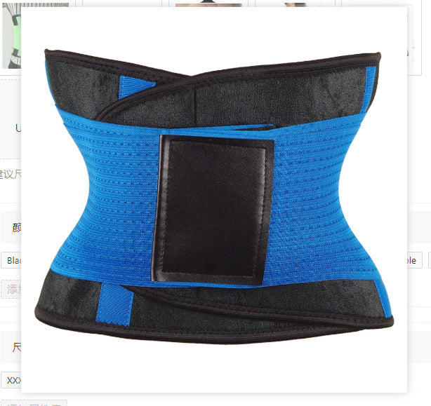 Waist Trimmer Belt Body Shaper Abdominal Trainer Weight Loss Fat Burning Straps - Zalixer