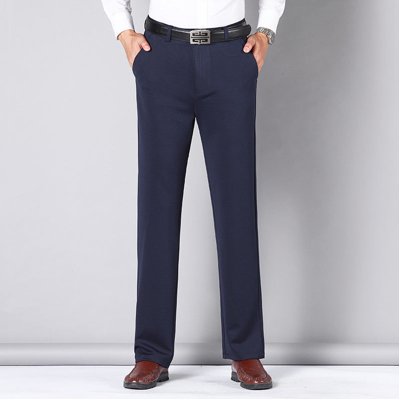 Loose Straight Men's Business Casual Pants
