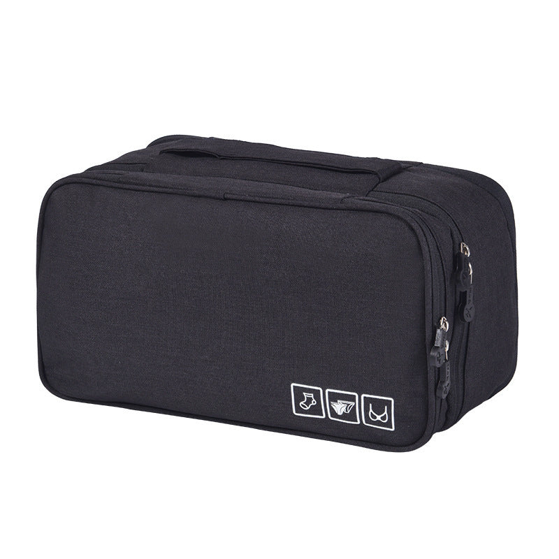 Waterproof Underwear Bag Bra Storage Bag Travel Underwear Sock Bag Clothing Finishing Bag Wash Make-up Bag Handbag - Zalixer