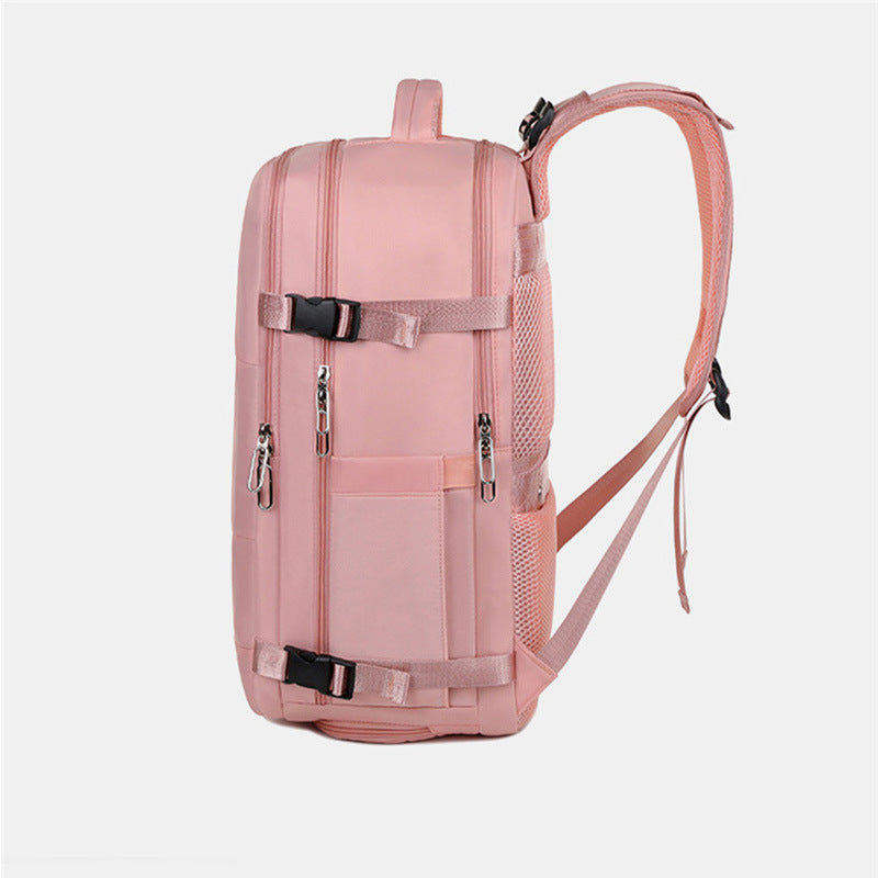 New Travel Backpack Female Large-capacity Dry And Wet Luggage Travel Bags Computer Backpack College Students Bag - Zalixer
