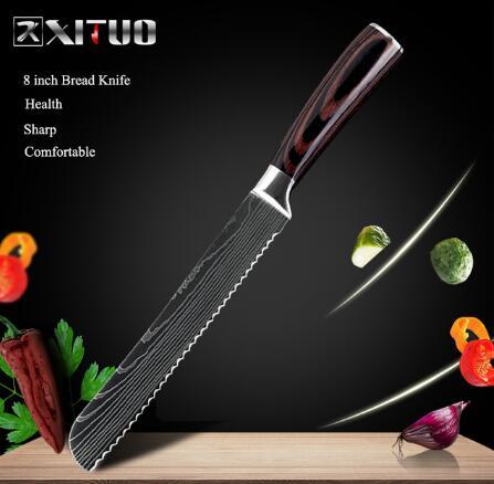 Carpenter's Special Set 6-piece Set 8-piece Set Knife Chef Knife Kitchen Knife Cooking - Zalixer