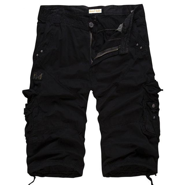Men Army Cargo Shorts - Zalixer