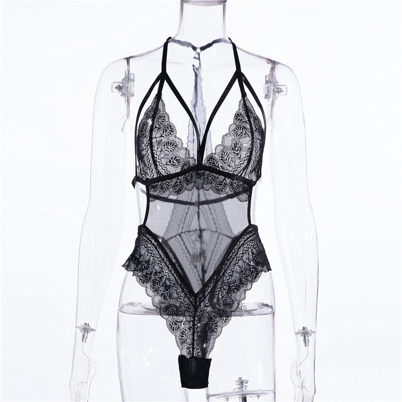 Women's Body Shaping And Belly Lace One-piece Underwear